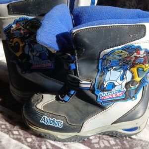 Kids Rain & Snow Boots - Blue and Black